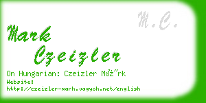 mark czeizler business card